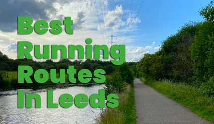 Leeds skyline from Sugar Well Hill Park. 10 of the best running routes in Leeds.