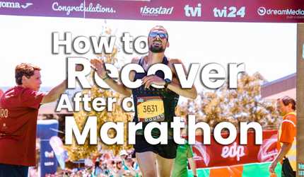 How to recover after a marathon